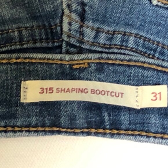 Levi's 315 Shaping Bootcut Jean 31 - Picture 10 of 10